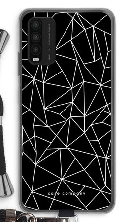 Geometric lines white