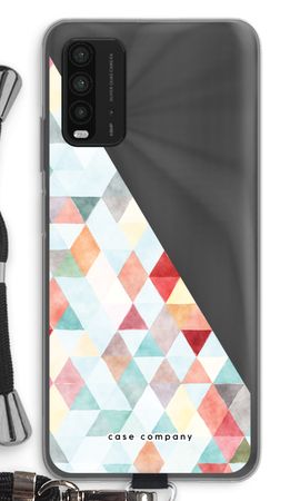 Coloured triangles pastel