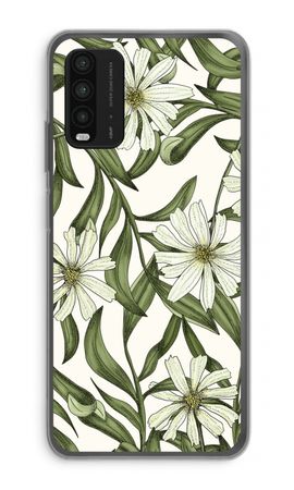 White flower pattern