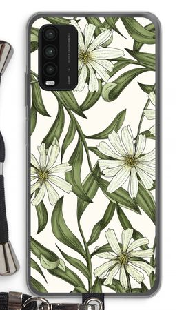 White flower pattern