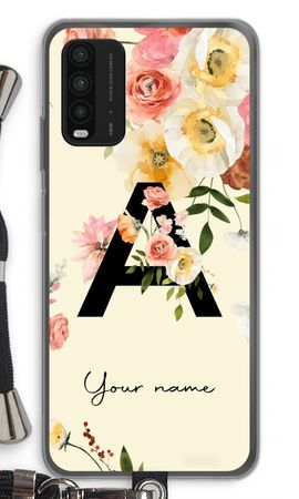 Flirty Flowers Monogram