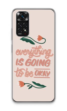 Optimistic flower girl