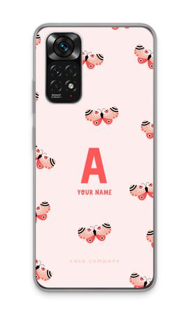 Rosy Butterflies Monogram