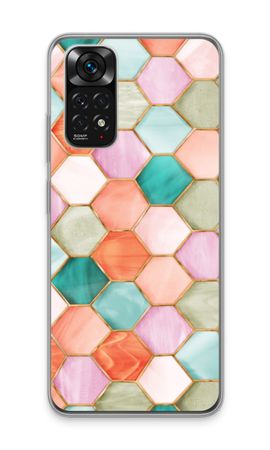 Hexagons in stained glass