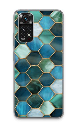 Hexagons in stained glass