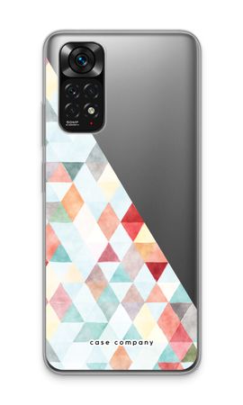 Coloured triangles pastel