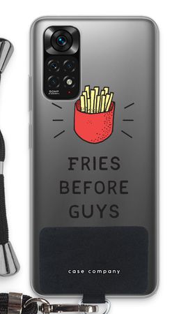 Fries before guys