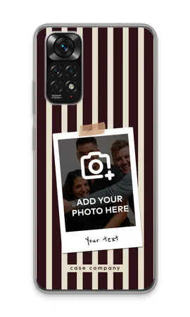 Polaroid - Retro, Xiaomi Redmi Note 11 yumuşak kılıf
