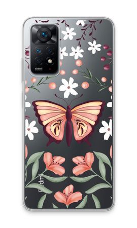 Butterfly in a floral world