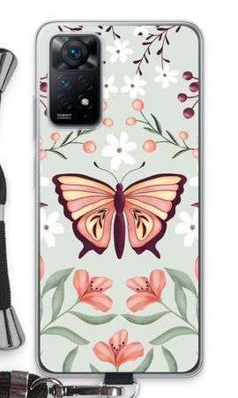 Butterfly in a floral world
