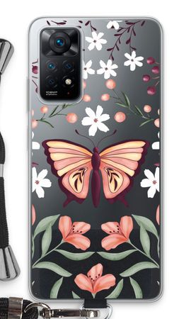 Butterfly in a floral world