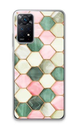 Hexagons in stained glass