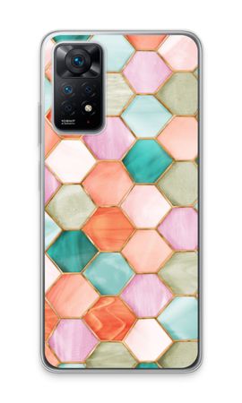 Hexagons in stained glass