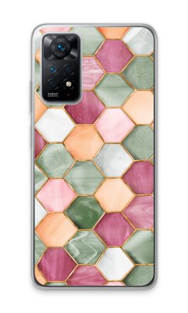 Hexagons in stained glass