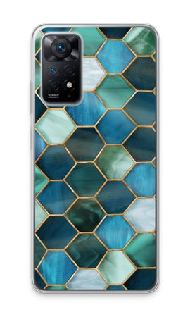 Hexagons in stained glass