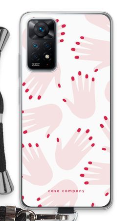 Hands pink