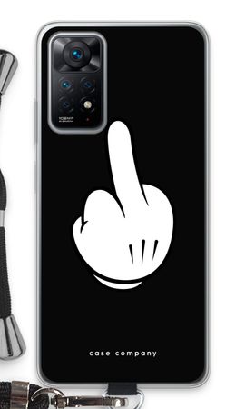 Middle finger black