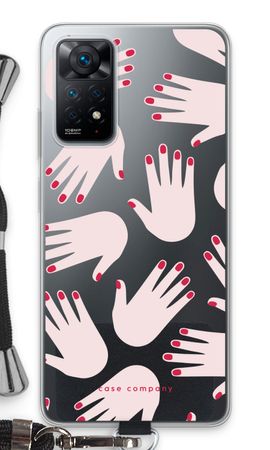 Hands pink
