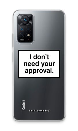 Don't need approval