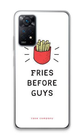 Fries before guys