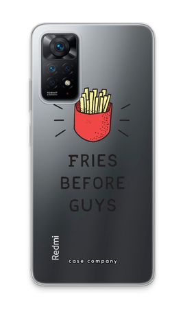 Fries before guys
