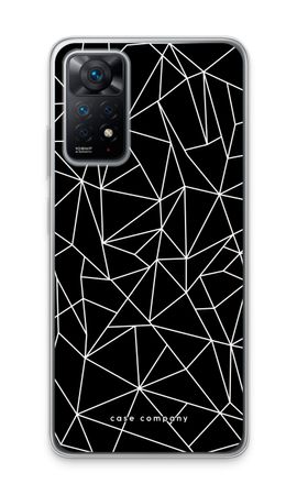 Geometric lines white