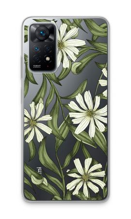 White flower pattern