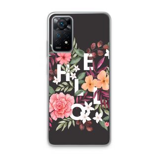 Hello in flowers