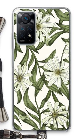 White flower pattern