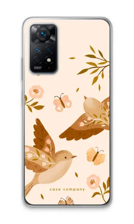 Fluttering Pair, Xiaomi Redmi Note 11 Pro weiche Hülle