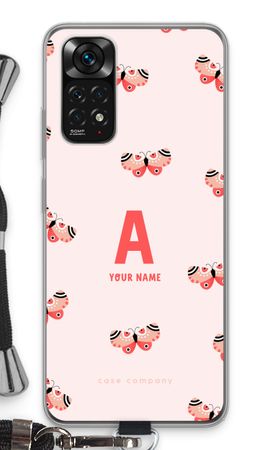 Rosy Butterflies Monogram