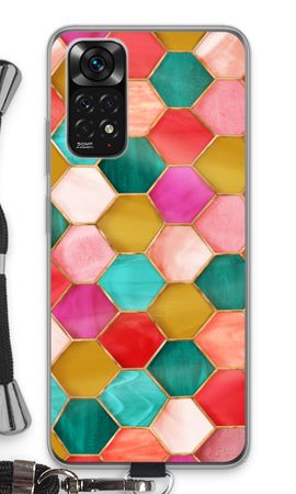 Hexagons in stained glass