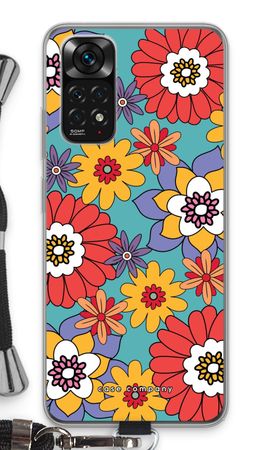 Retro Flowers - Blue