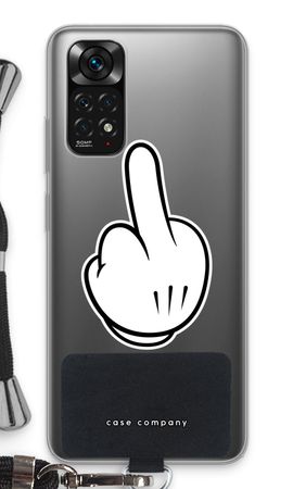 Middle finger white