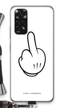 Middle finger white