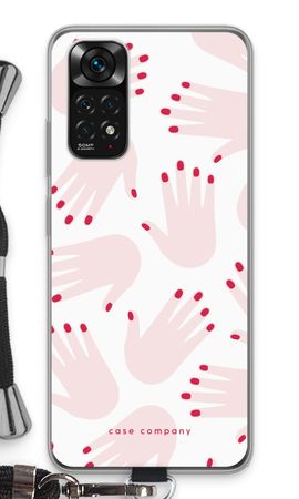 Hands pink
