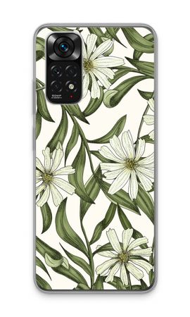 White flower pattern