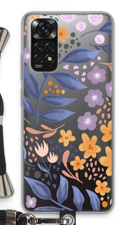 Flowers with blue leaves