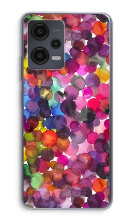 Points d'aquarelle superposés