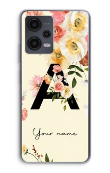 Flirty Flowers Monogram