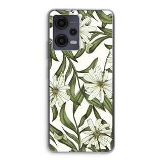 White flower pattern