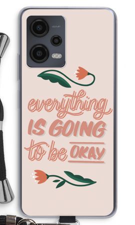 Optimistic flower girl