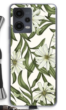 White flower pattern