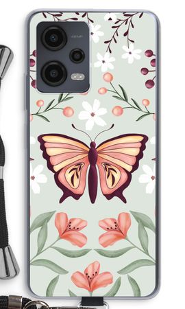 Butterfly in a floral world