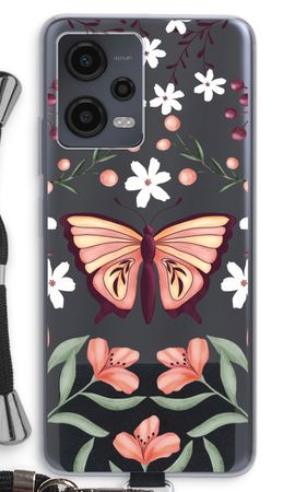 Butterfly in a floral world