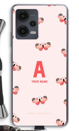 Rosy Butterflies Monogram