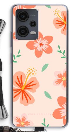 Tropical Pink Flowers