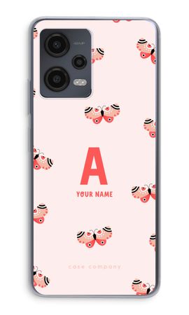Rosy Butterflies Monogram