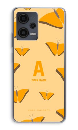 Amber Butterflies Monogram