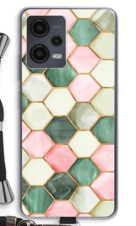 Hexagons in stained glass